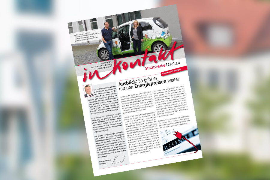 Titelseite der aktuellen Ausgabe der inKontakt