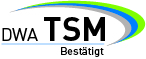 Logo "DWA TSM bestätigt"